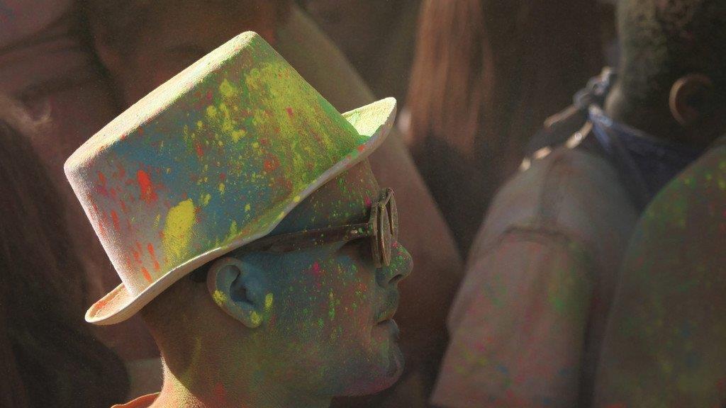 Mehr Bilder vom Farben-Fest