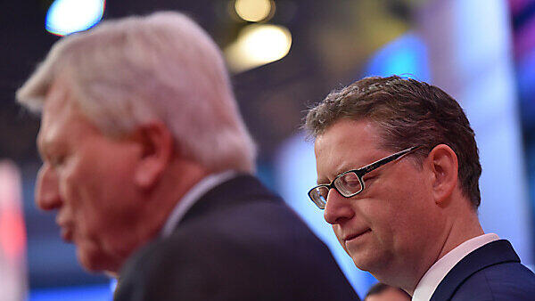Die CDU kam in Hessen mit einem blauen Auge davon