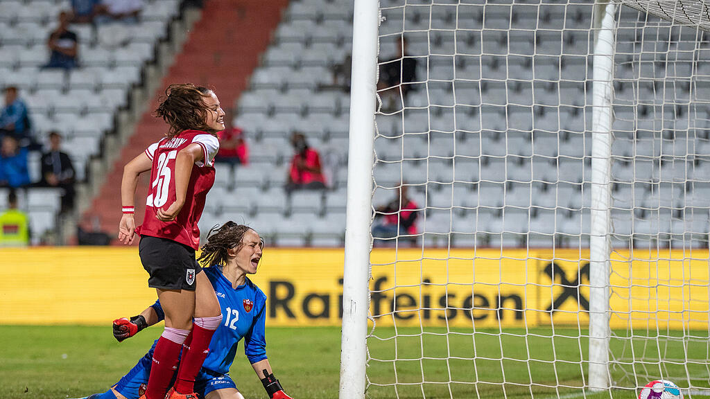 ÖFB-Damen gewinnen gegen Montenegro