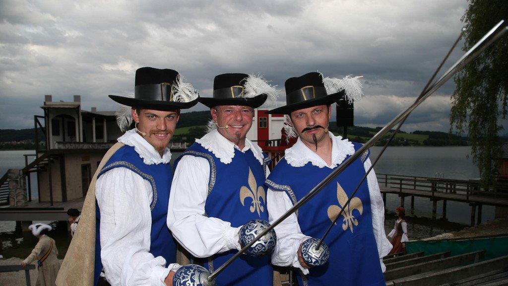 "Die drei Musketiere" in Seeham