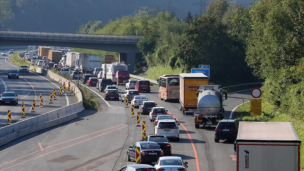 Stau, A10, Tauernautobahn