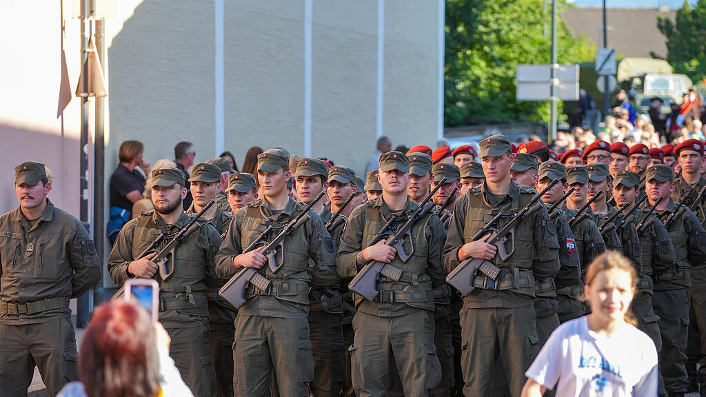 Feierliche Angelobung von 305 Rekruten