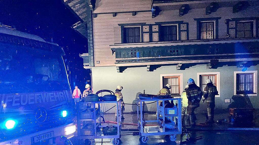 Unwetter-Einsätze Bischofshofen