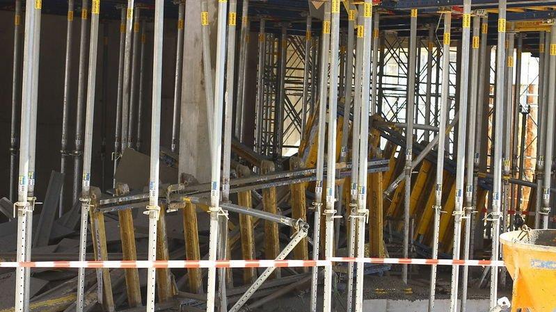 Bilder vom Deckeneinsturz