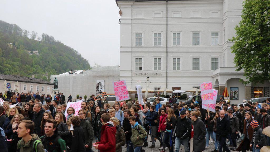 Bilder von der Demo