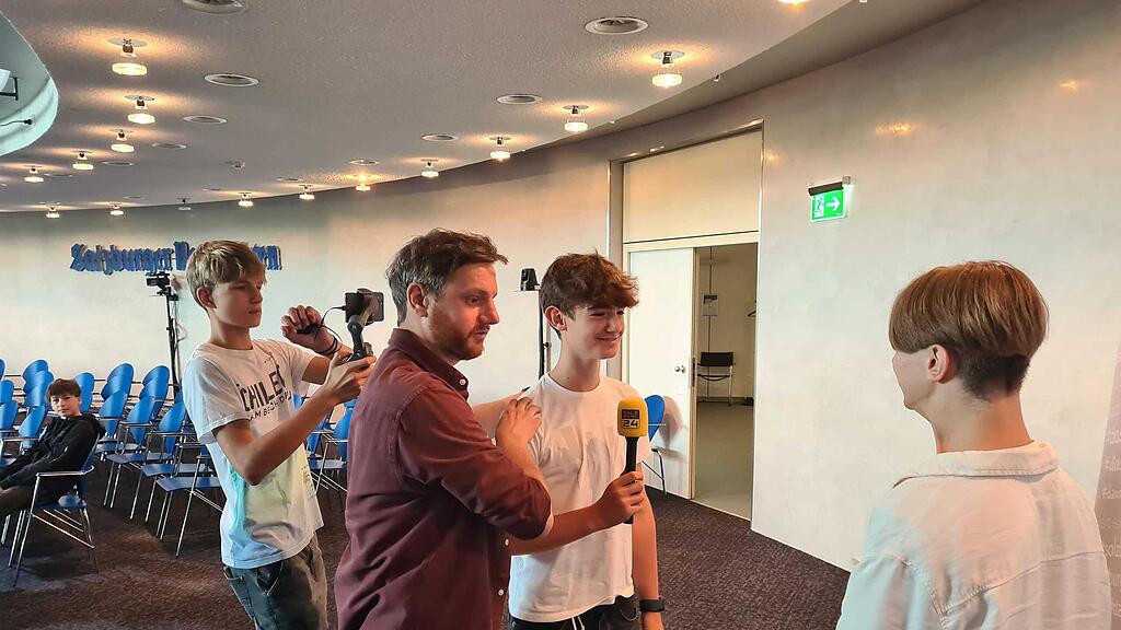 Projekttag Herz-Jesu-Gymnasium in S24-Redaktion