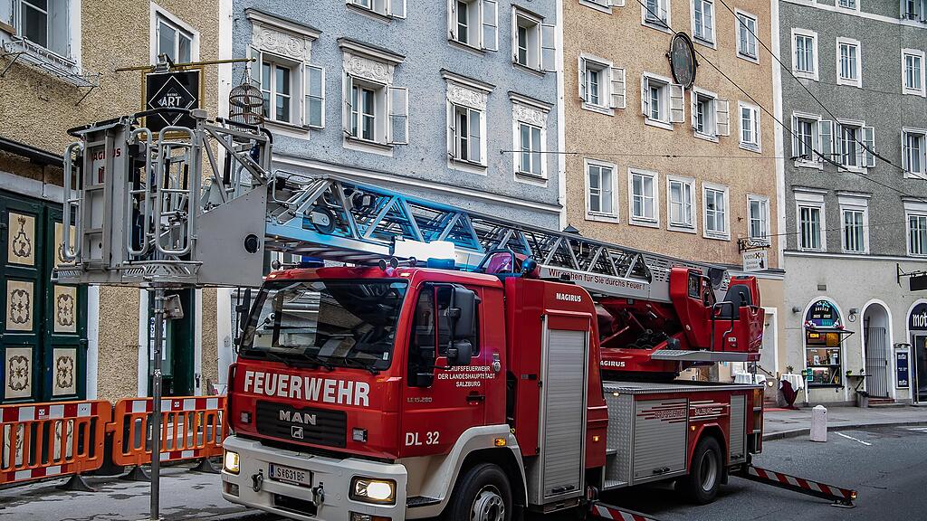 Steinschlag in der Gstättengasse