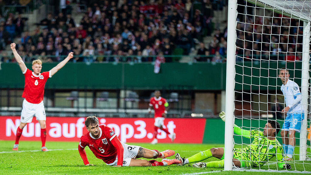 FUSSBALL - WM-QUALIFIKATION: STERREICH - SAN MARINO