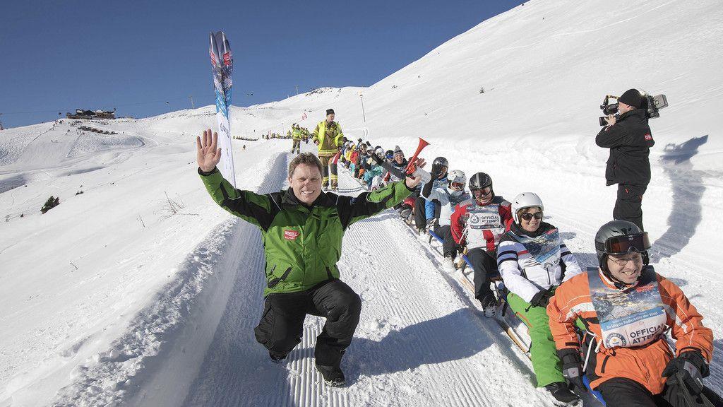 Weltrekord in der Wildkogel-Arena