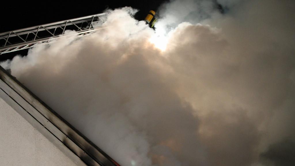 Großbrand in Burgkirchen