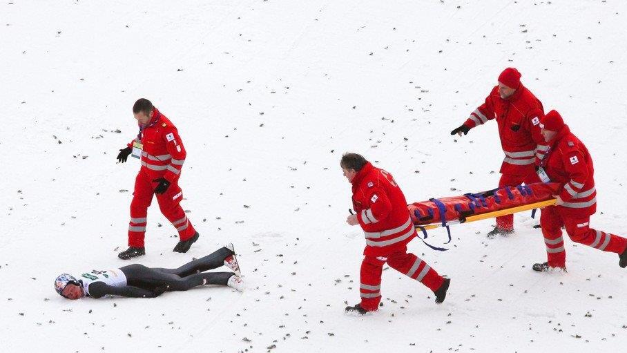 Thomas Morgenstern stürzt schwer am Kulm