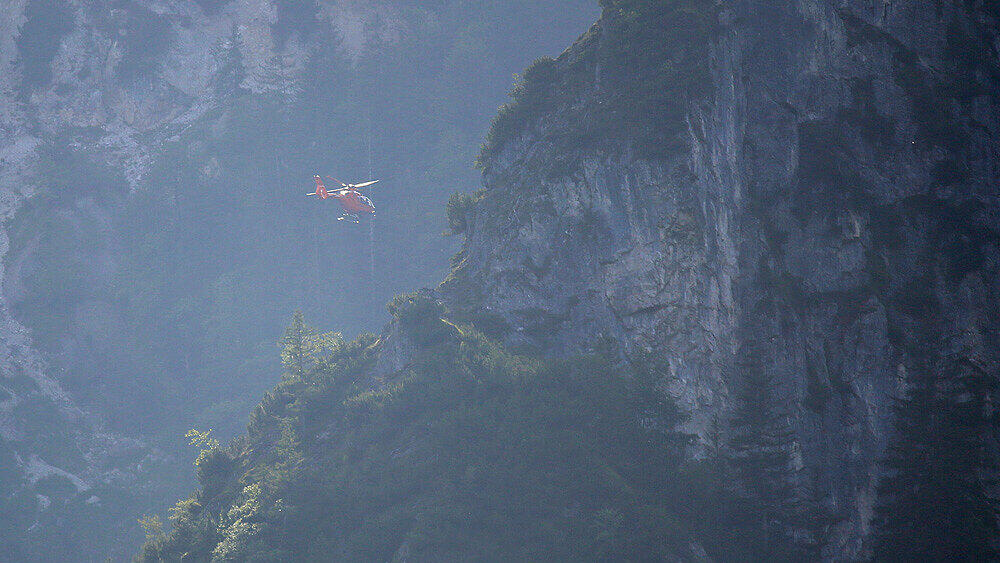 Grünstein, Rettungseinsatz