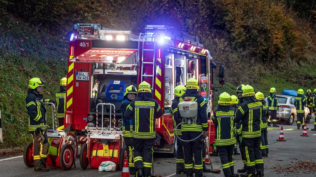 Pkw-Unfall auf der B20
