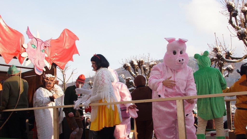 Faschingsumzug in Gmunden