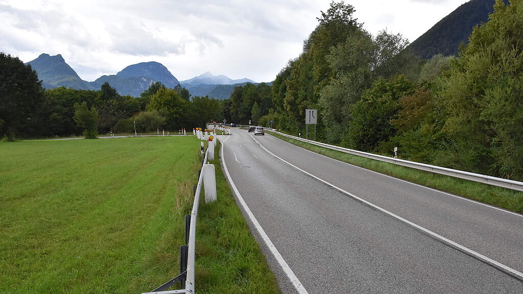Bauarbeiten Gablerknoten Bad Reichenhall