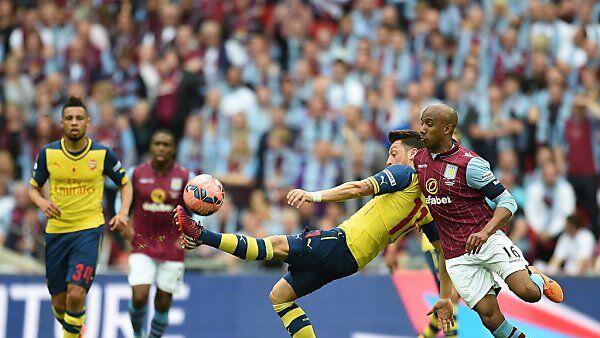 Gunners ließen Astona Villa keine Chance