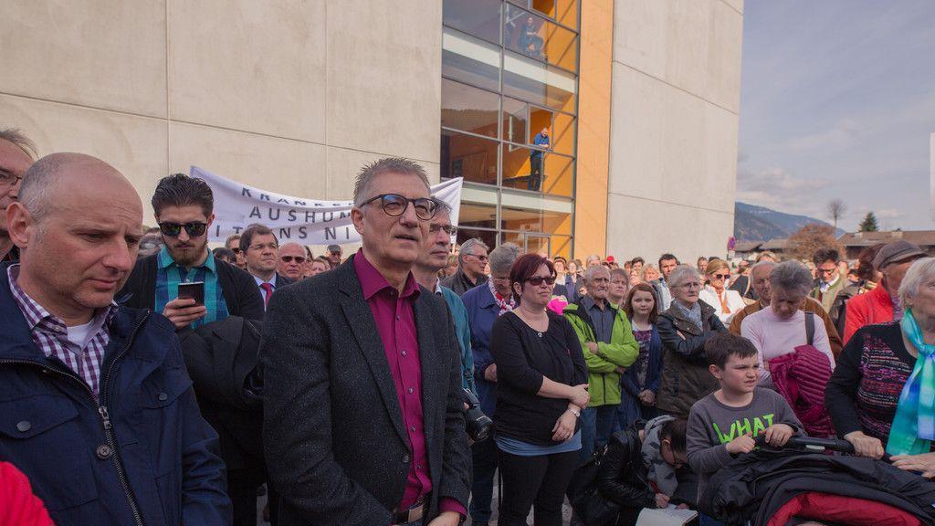 Demo für Krankenhaus in Mittersill