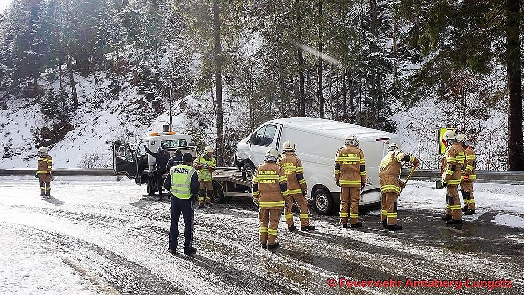 Unfall in Annaberg