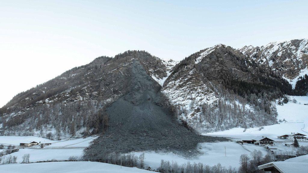 Felssturz in Vals