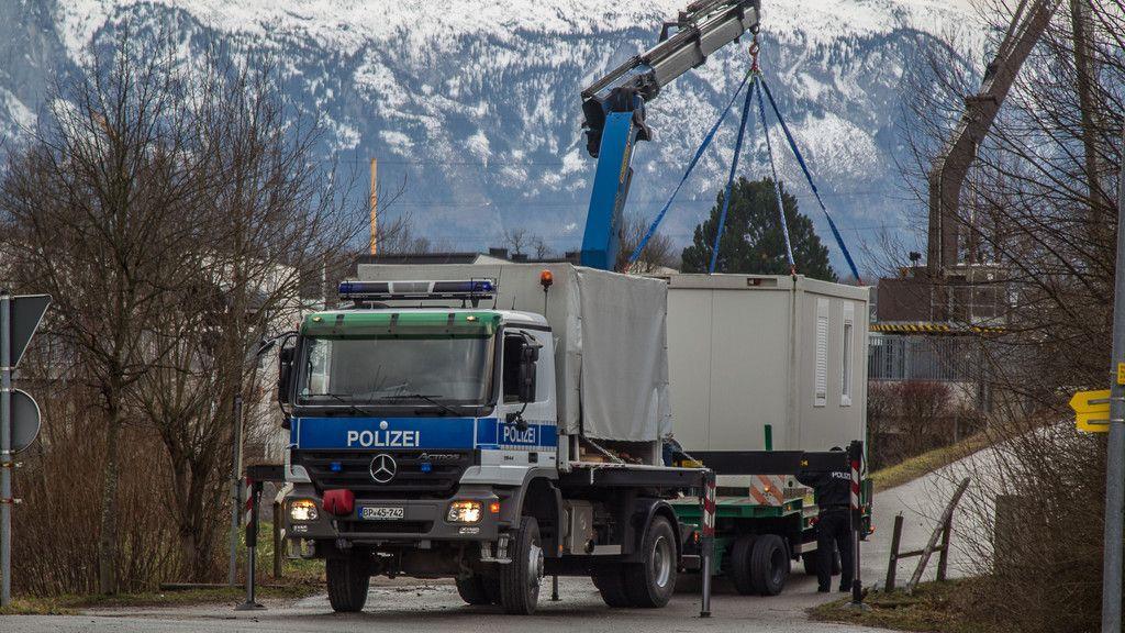 Grenzübergang Freilassing: Container entfernt