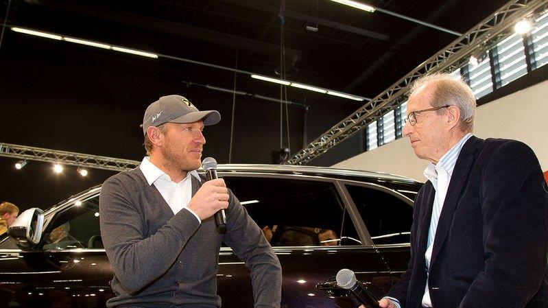 Autogrammstunde mit Hermann Maier