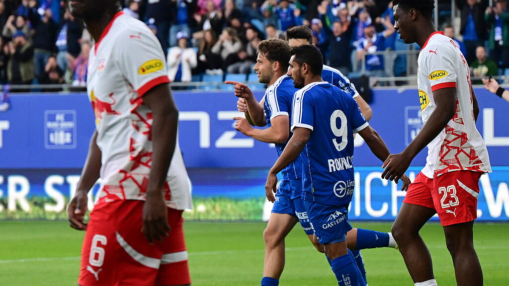 FUSSBALL: ADMIRAL BUNDESLIGA / MEISTERGRUPPE / 9. RUNDE: BLAU-WEISS LINZ - RED BULL SALZBURG