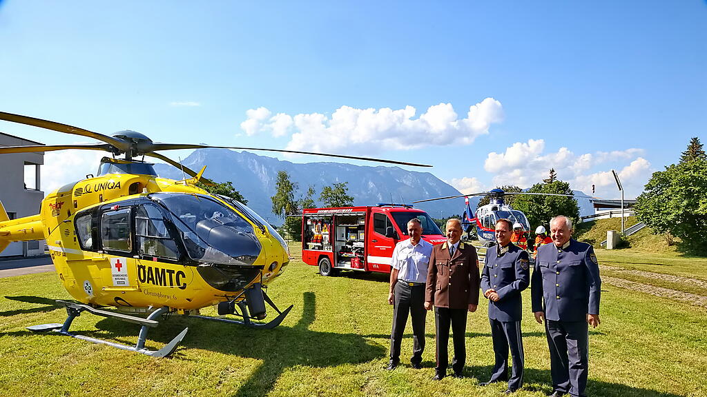 Tankfahrzeug Hubschrauber Salzburg