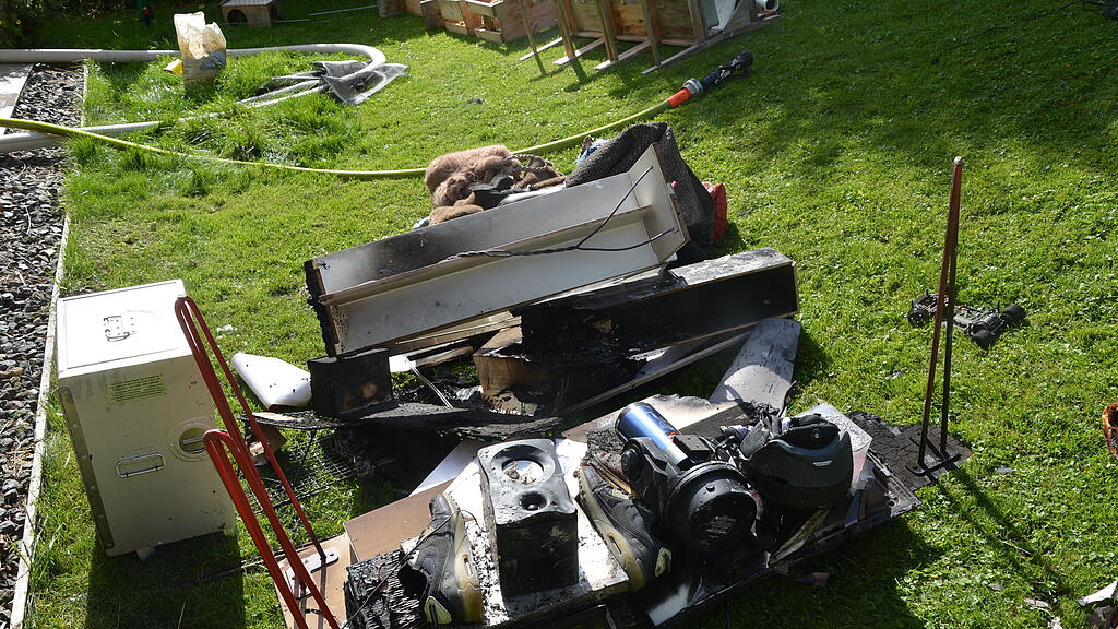 Zimmerbrand in Bad Dürrnberg