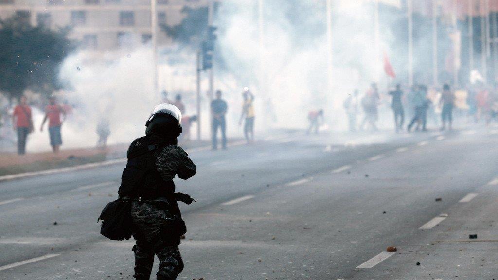 Proteste in Brasilien