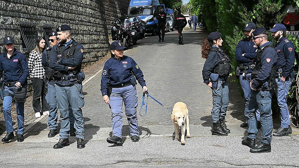 Große Sicherheitsvorkehrungen in der italienischen Hauptstadt