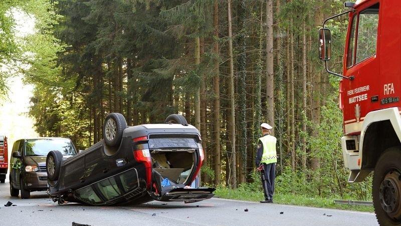Schwerer Crash in Mattsee, II
