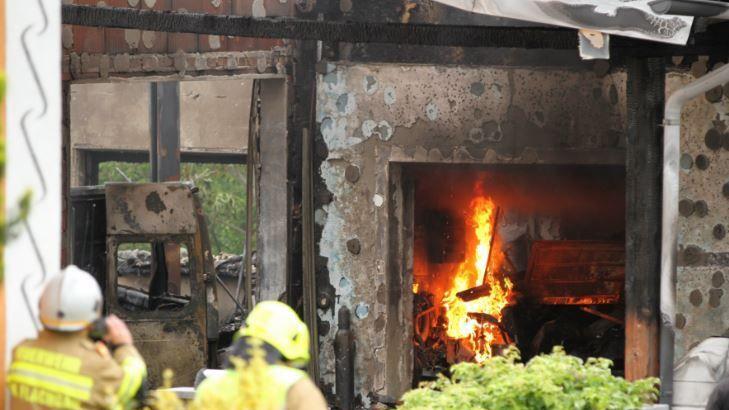Haus in Neumarkt in Flammen II
