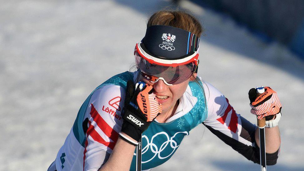 Olympia: Teresa Stadlober beim 30 km Langlauf
