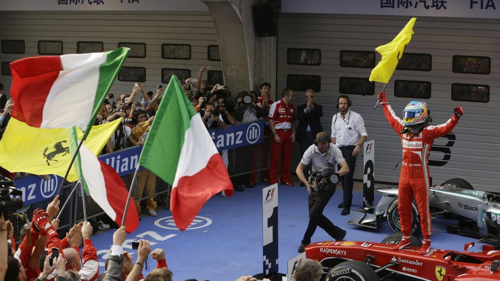 Formel1: Alonso gewinnt Grand Prix von China in Shanghai