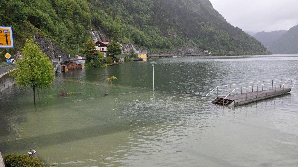 Hochwasser in Ebensee, I