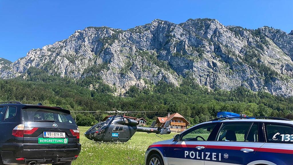 Stein trifft Kletterer am Attersee