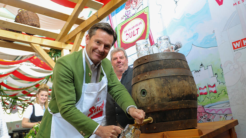Salzburger Dult 2024: Bieranstich