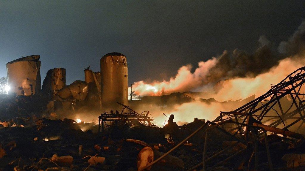 Tote bei Explosion in Düngerfabrik in Texas