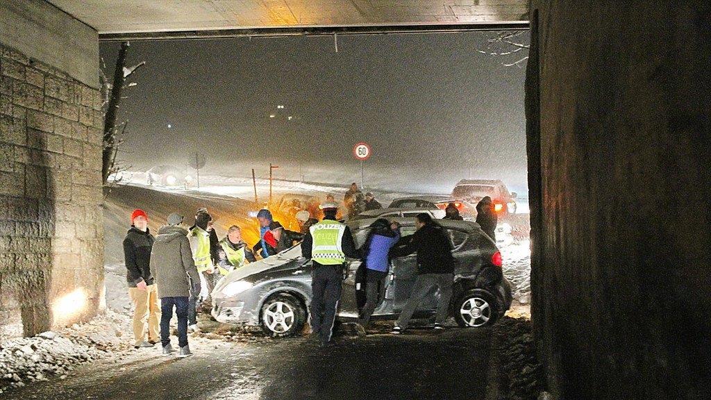 Unfall in Eugendorf