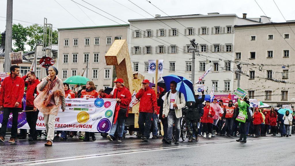 Demo gegen TTIP und CETA in Salzburg I