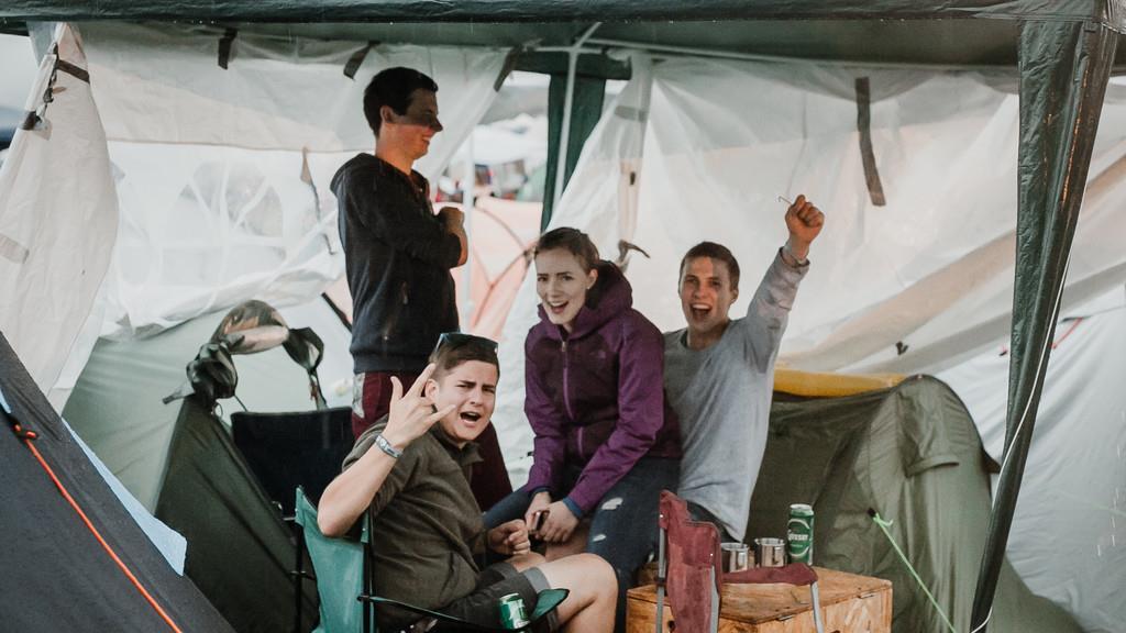 ELF 2018: Tag 2 - Camping