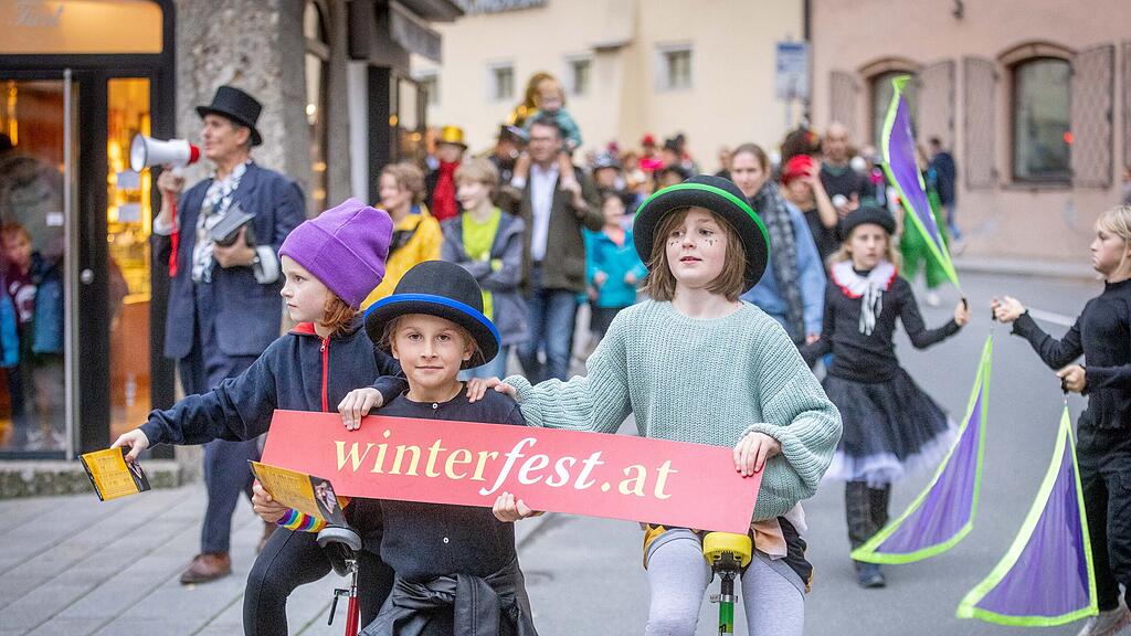 Zirkus-Walk vom Salzburger Winterfest