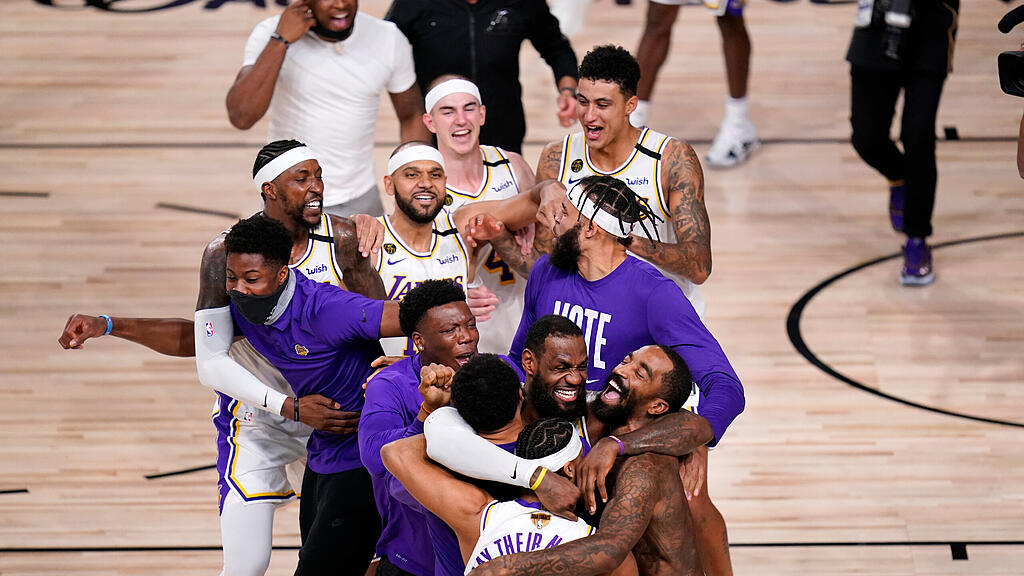 Basketball: LA Lakers gewinnen NBA-Play-Offs 2020