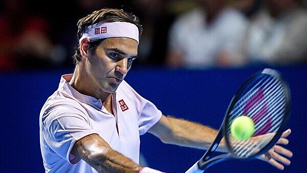 Nahezu fehlerfreie Leistung von Federer