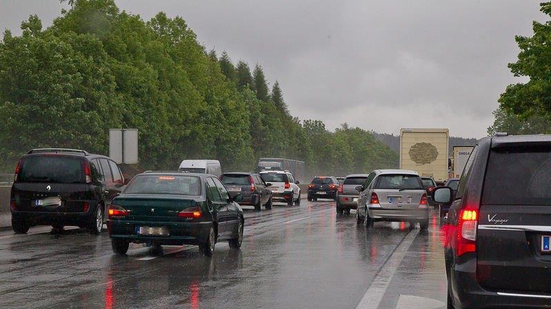 Crash auf A1 bei Thalgau