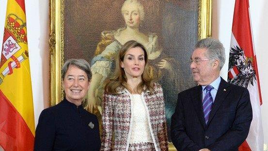 Königin Letizia in Wien