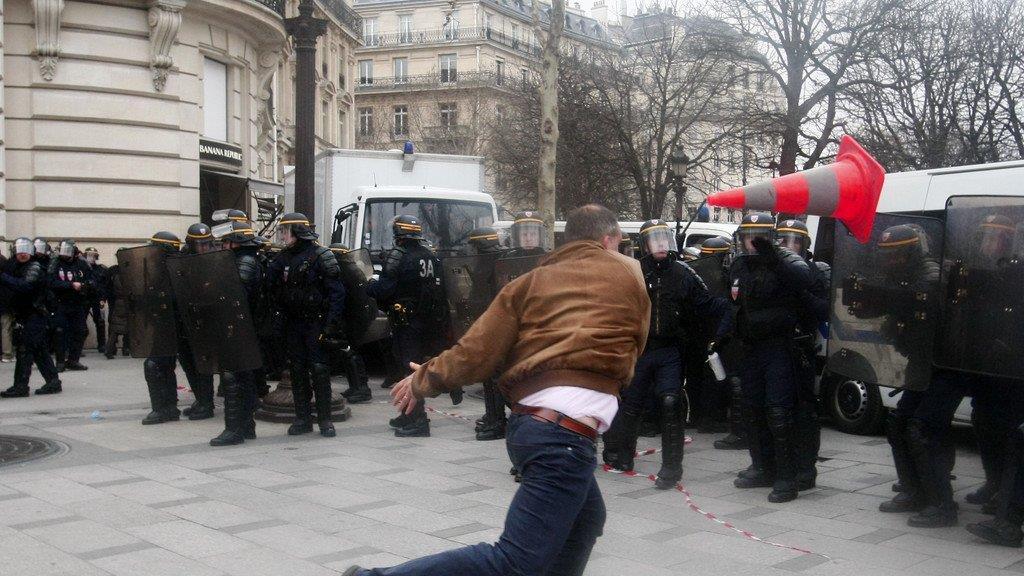 Proteste gegen Homo-Ehe in Paris