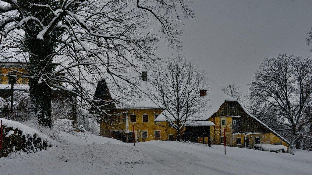 Wintereinbruch am Gaisberg