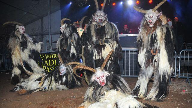 Krampus-Auflauf in St. Johann