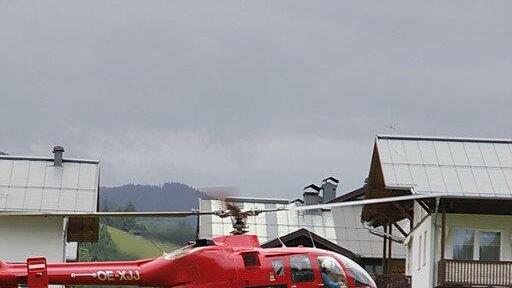 Hubschrauber im Einsatz